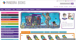 Desktop Screenshot of pandorabooks.co.uk